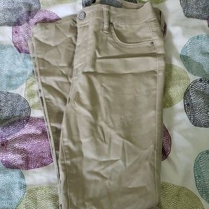 Khaki Jeggings